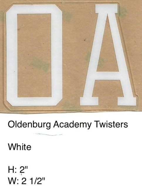 Oldenburg Academy Twisters HS White OA